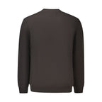 Black Cotton Men's Sweatshirt