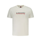White Cotton Men's T-Shirt
