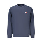 Blue Cotton Men's Sweatshirt