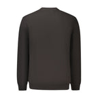 Black Cotton Men's Sweatshirt