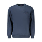 Blue Cotton Men's Sweatshirt