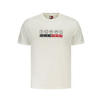 White Cotton Men's T-Shirt