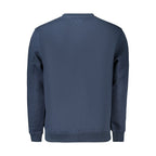 Blue Cotton Men's Sweatshirt