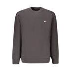 Black Cotton Menswear Sweatshirt