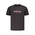 Black Cotton Mens T-Shirt
