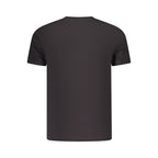 Black Cotton Mens T-Shirt