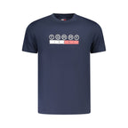 Blue Cotton Men's T-Shirt