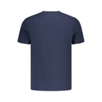 Blue Cotton Men's T-Shirt
