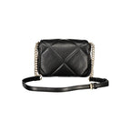 Black Polyurethane Women's Bag
