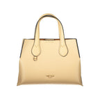 Beige Polyurethane Women's Bag