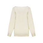 White Viscose Sweatshirt