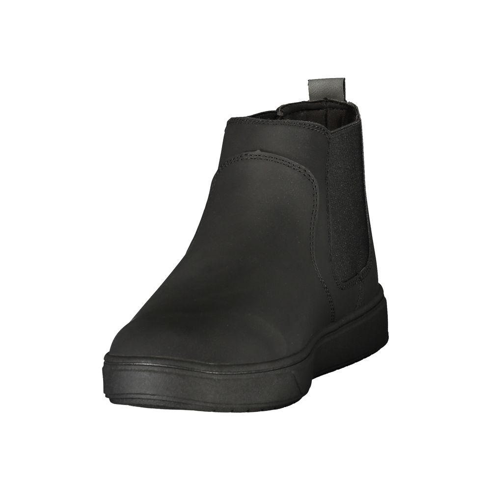 Nero Polyester Uomo Boot