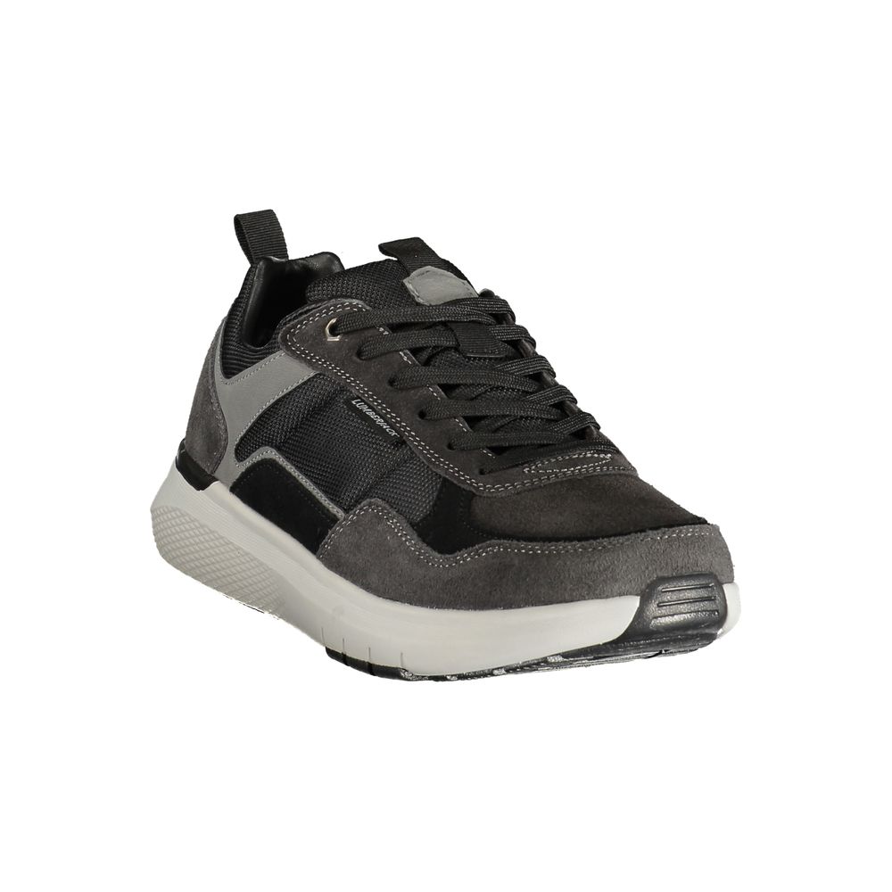 Gray Polyurethane Men's Sneaker