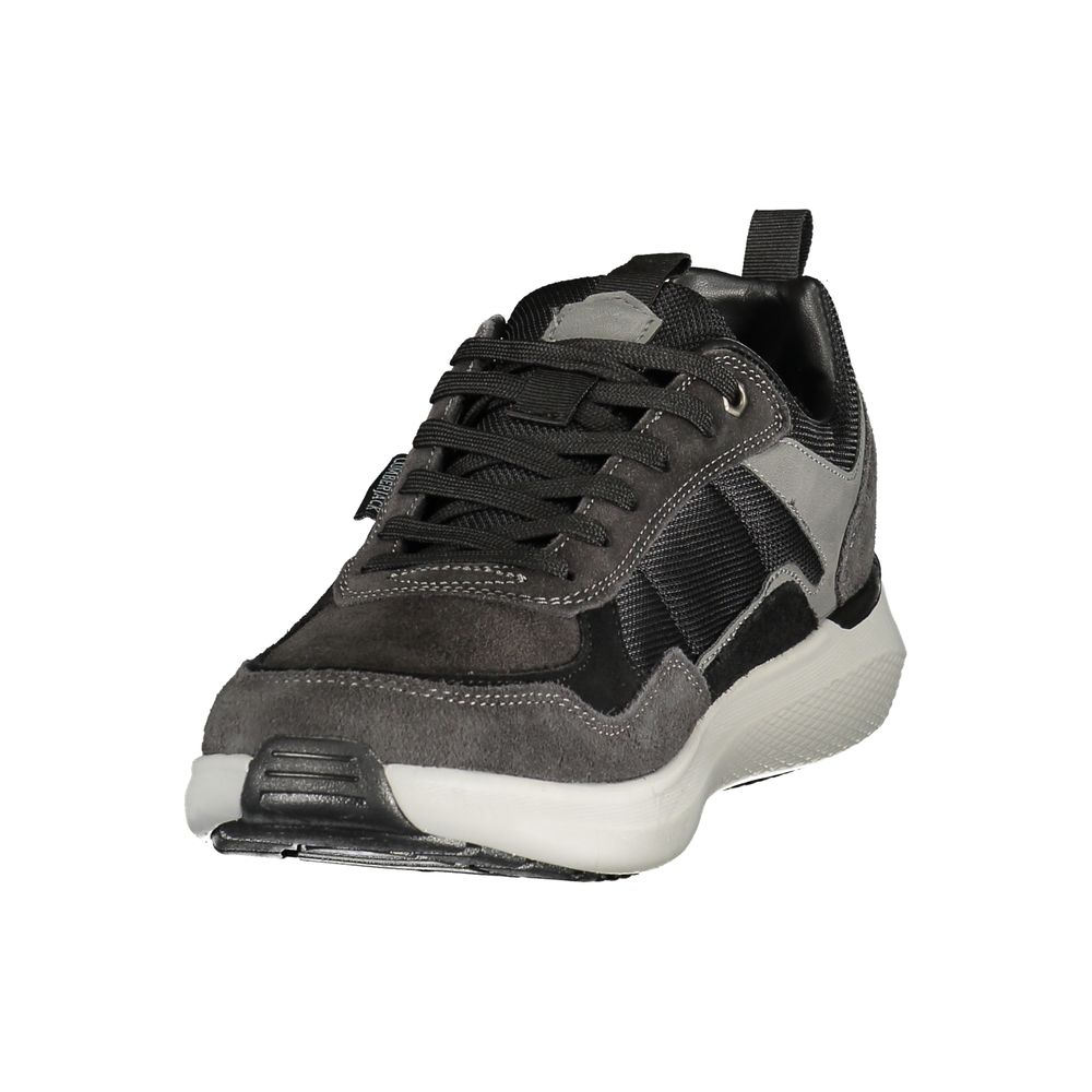 Gray Polyurethane Men's Sneaker