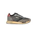 Nero Polyurethane Uomo Sneaker