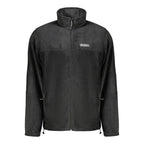 Black Polyester Men's Sweatshirt