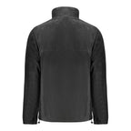 Black Polyester Men's Sweatshirt