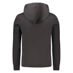 Black Cotton Men's Sweatshirt