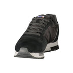 Black Polyurethane Men's Sneaker