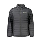 Black Polyester Men's Jacket