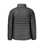Black Polyester Men's Jacket