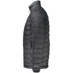 Black Polyester Men's Jacket