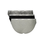 Gray Cotton Women's Underwear