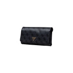 Gray Polyethylene Clutch Bag