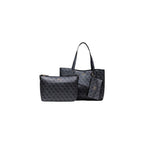Gray Polyethylene Handbag