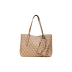Beige Polyethylene Handbag