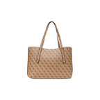 Beige Polyethylene Handbag