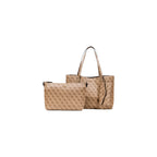 Beige Polyethylene Handbag