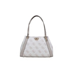 Beige Polyethylene Handbag
