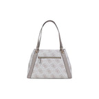 Beige Polyethylene Handbag