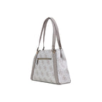 Beige Polyethylene Handbag