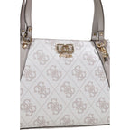 Beige Polyethylene Handbag