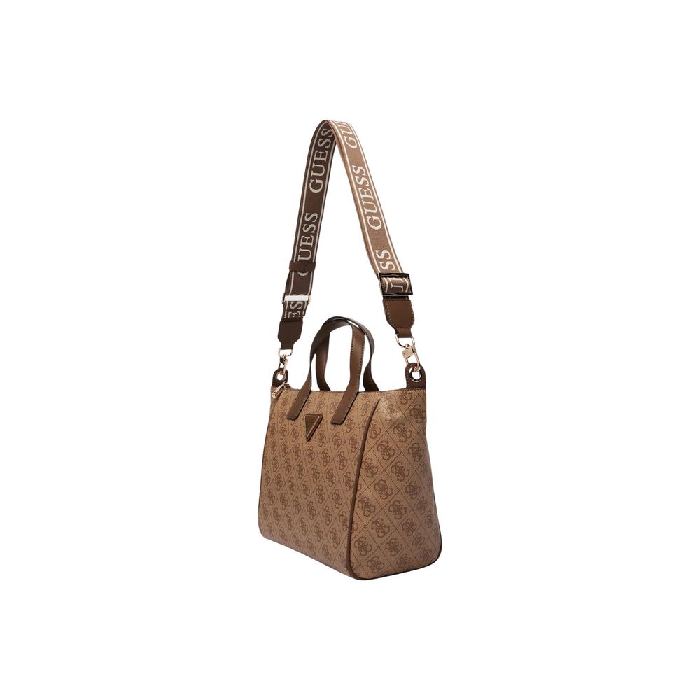 Beige Polyethylene Handbag