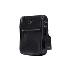 Black Polyethylene Shoulder Bag