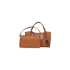 Beige Polyethylene Handbag
