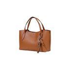 Beige Polyethylene Handbag