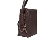 Brown Polyethylene Handbag