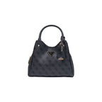 Gray Polyethylene Handbag