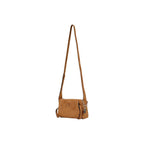 Brown Polyester Handbag