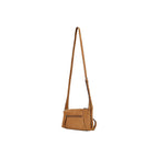 Brown Polyester Handbag