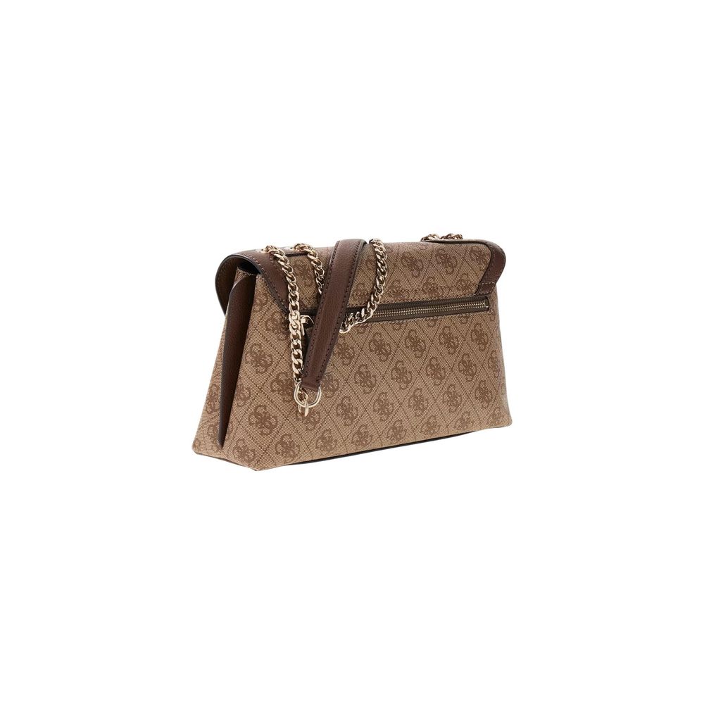 Beige Polyethylene Handbag