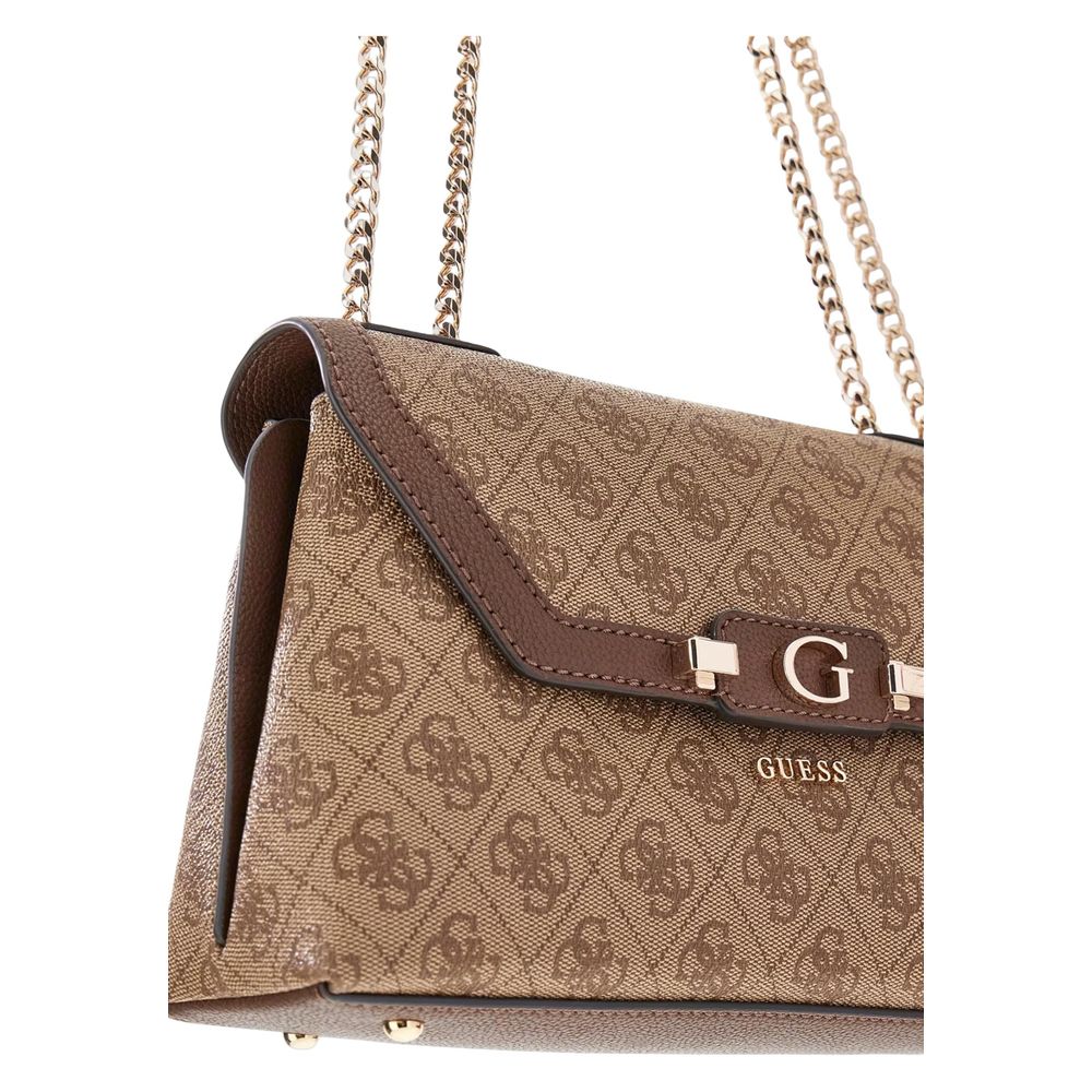 Beige Polyethylene Handbag