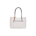 Beige Polyethylene Handbag
