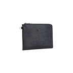 Black Polyethylene Clutch Bag