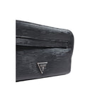 Black Polyethylene Clutch Bag