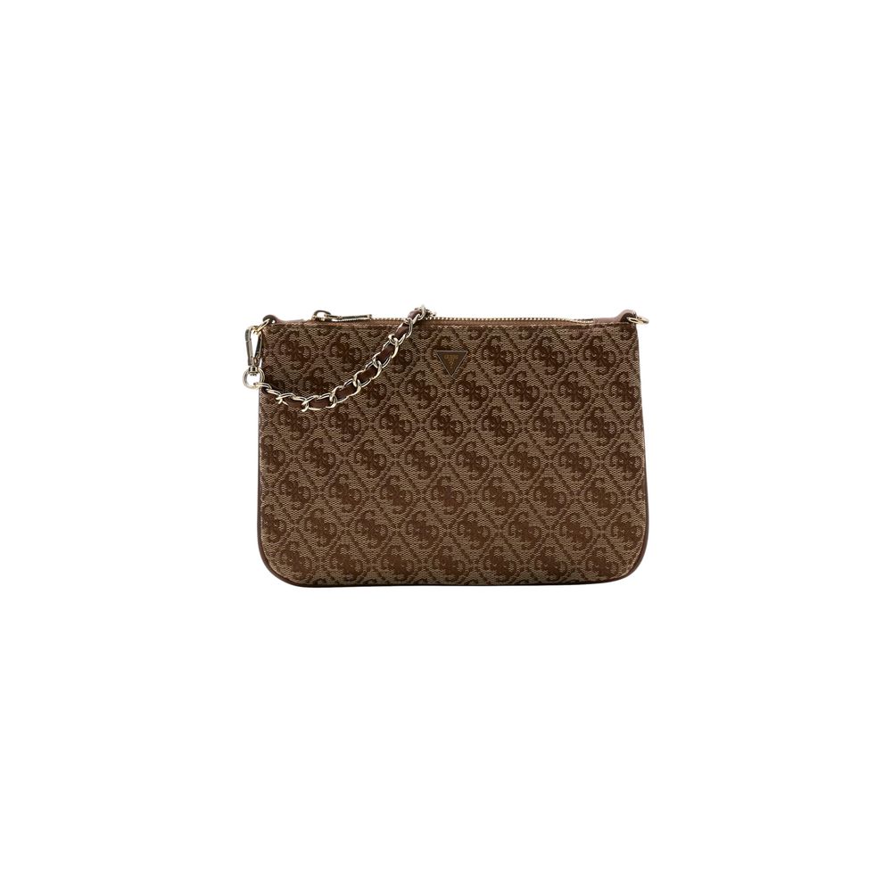 Beige Polyester Handbag